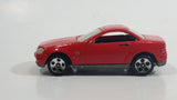 Rare 1997 Hot Wheels Mercedes SLK Red Die Cast Toy Car Vehicle