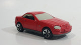 Rare 1997 Hot Wheels Mercedes SLK Red Die Cast Toy Car Vehicle