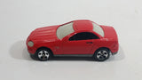 Rare 1997 Hot Wheels Mercedes SLK Red Die Cast Toy Car Vehicle