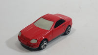 Rare 1997 Hot Wheels Mercedes SLK Red Die Cast Toy Car Vehicle