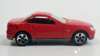 Rare 1997 Hot Wheels Mercedes SLK Red Die Cast Toy Car Vehicle