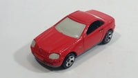 Rare 1997 Hot Wheels Mercedes SLK Red Die Cast Toy Car Vehicle