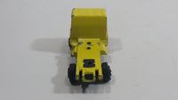 Vintage Yatming Semi Delivery Truck Bright Yellow Die Cast Toy Car Vehicle