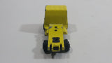 Vintage Yatming Semi Delivery Truck Bright Yellow Die Cast Toy Car Vehicle