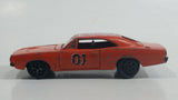 Vintage 1981 Warner Bro. ERTL Dukes of Hazzard General Lee Orange Die Cast Toy Muscle Car Vehicle TV Show Collectible