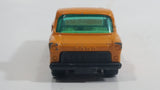 Vintage 1977 Lesney Matchbox Superfast No. 66 Ford Transit Truck Orange Die Cast Toy Car Vehicle Made in England