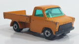 Vintage 1977 Lesney Matchbox Superfast No. 66 Ford Transit Truck Orange Die Cast Toy Car Vehicle Made in England