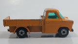 Vintage 1977 Lesney Matchbox Superfast No. 66 Ford Transit Truck Orange Die Cast Toy Car Vehicle Made in England