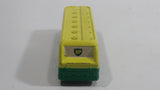Vintage Lesney Major Pack No. 1 British Petroleum B.P. "AutoTanker" Fuel Hauler Green, Bright Yellow and White Die Cast Toy Car Vehicle Made in England