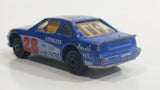 Vintage Majorette Supers No. 217/8 Stock Car #28 Blue 1/60 Scale Die Cast Toy Race Car Vehicle