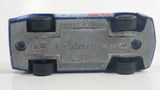 Vintage Majorette Supers No. 217/8 Stock Car #28 Blue 1/60 Scale Die Cast Toy Race Car Vehicle