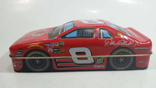 2006 Palmers Double Crisp Dale Earnhardt #8 Chevrolet Nascar Race Car Shaped Tin Collectible #0794840 - Empty