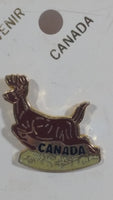 Dist. Okanagan, British Columbia Canada Deer Themed Enamel and Metal Souvenir Collector's Pin Like New