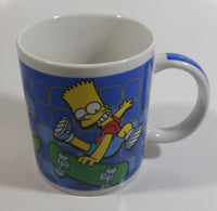 2006 Fox The Simpsons Skateboarding Bart Simpson Collectible Coffee Mug By Matt Groening