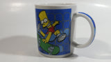 2006 Fox The Simpsons Skateboarding Bart Simpson Collectible Coffee Mug By Matt Groening