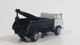 Yatming Wrecker Salvage Tow Truck Black and White Die Cast Toy Car Wrecking Towing Vehicle China