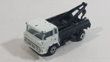 Yatming Wrecker Salvage Tow Truck Black and White Die Cast Toy Car Wrecking Towing Vehicle China