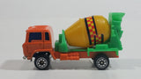 Yatming Style Ford Cement Truck Orange Green Yellow Die Cast Toy Car Vehicle Made in Hong Kong