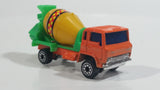 Yatming Style Ford Cement Truck Orange Green Yellow Die Cast Toy Car Vehicle Made in Hong Kong