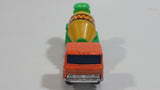 Yatming Style Ford Cement Truck Orange Green Yellow Die Cast Toy Car Vehicle Made in Hong Kong