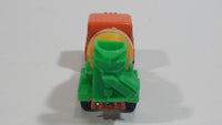 Yatming Style Ford Cement Truck Orange Green Yellow Die Cast Toy Car Vehicle Made in Hong Kong