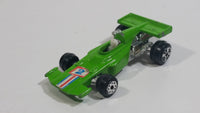 Rare 1980s Yatming McLaren Ford Lime Green #2 No. 1304 Die Cast Toy Race Car Vehicle Made in Hong Kong