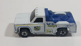 1977 Hot Wheels Flying Colors Ramblin' Wrecker Tow Truck Rig White Die Cast Toy Car Vehicle - Malaysia