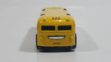 2014 Hot Wheels City Works Surf Surfin' School Bus Yellow Die Cast Toy Car Vehicle