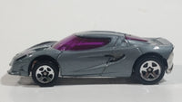 2004 Hot Wheels Roll-Up Raceway Lotus Project M250 Grey Die Cast Toy Super Car Vehicle