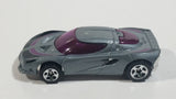 2004 Hot Wheels Roll-Up Raceway Lotus Project M250 Grey Die Cast Toy Super Car Vehicle