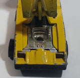 1981 Hot Wheels Cannonade Yellow Die Cast Toy Race Car Vehicle w/ Opening Hood - Hong Kong