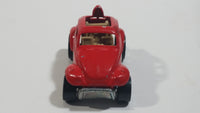 1998 Hot Wheels Baja Bug Volkswagen VW Beetle Red Die Cast Toy Car Vehicle