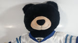 Build A Bear Workshop NHL Toronto Maple Leafs Ice Hockey Black Bear with Uniform, Stick, and Skates 17" Tall Stuffed Animal Plush