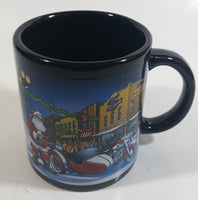 2011 Harley Davidson Motor Cycles Santa Christmas Themed Ceramic Coffee Mug Cup Collectible