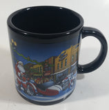 2011 Harley Davidson Motor Cycles Santa Christmas Themed Ceramic Coffee Mug Cup Collectible