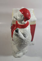 Houston Harvest Drink Coca-Cola In Bottles Coke 10 1/2" Tall Large Vending Machine With Polar Shaped Ceramic Cookie Jar