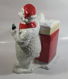 Houston Harvest Drink Coca-Cola In Bottles Coke 10 1/2" Tall Large Vending Machine With Polar Shaped Ceramic Cookie Jar