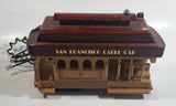 San Francisco Cable Car Highly Detailed Wooden Trolley Street Car Shaped Telephone with Cable Car Ring