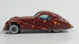 1988 Hot Wheels Auto Magic II Talbot Lago Burgundy Die Cast Toy Car Vehicle WW