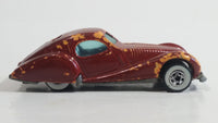 1988 Hot Wheels Auto Magic II Talbot Lago Burgundy Die Cast Toy Car Vehicle WW