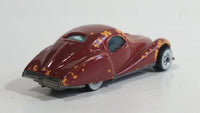 1988 Hot Wheels Auto Magic II Talbot Lago Burgundy Die Cast Toy Car Vehicle WW