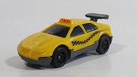 1997 Hot Wheels McDonald's Taxi Plastic Body Yellow Die Cast Toy Car Vehicle McDonald's Happy Meal