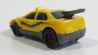 1997 Hot Wheels McDonald's Taxi Plastic Body Yellow Die Cast Toy Car Vehicle McDonald's Happy Meal