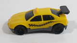 1997 Hot Wheels McDonald's Taxi Plastic Body Yellow Die Cast Toy Car Vehicle McDonald's Happy Meal