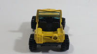 Vintage Yatming Jeep 4x4 Yellow No. 1092 Die Cast Toy Car Vehicle