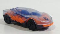 1995 Hot Wheels Lightning Speed #9 Orange Die Cast Toy Car Vehicle - McDonalds Happy Meal