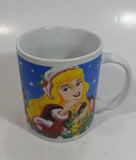 Disney Cinderella Belle and Sleeping Beauty Christmas Holiday Themed Ceramic Coffee Mug Cup