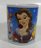 Disney Cinderella Belle and Sleeping Beauty Christmas Holiday Themed Ceramic Coffee Mug Cup