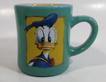 Disney Donald Duck Cartoon Character Teal Green Ceramic Coffee Mug Cup