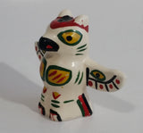 Horseshoe Bay, B.C. Bird Themed Totem Pole Shaped Ceramic Salt or Pepper Shaker Souvenir Travel Collectible